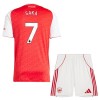Arsenal Saka 7 Hjemme 2025-26 - Barn Draktsett